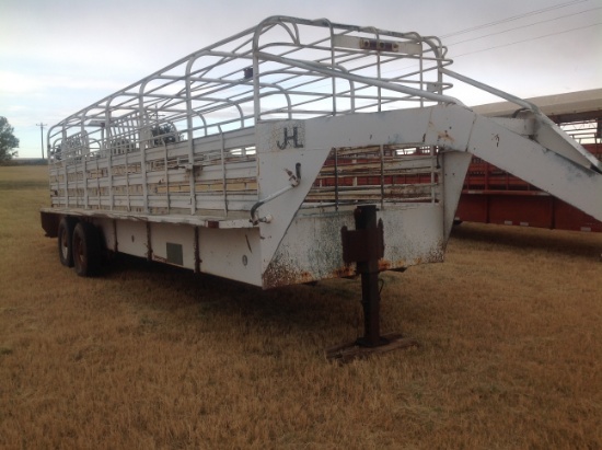 Gooseneck 6x24 Stock Trailer