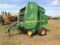 John Deere 567 Mega Wide Round Baler