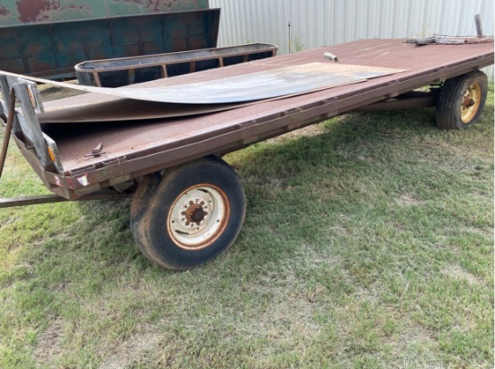 4 Wheel Flat Bed Trailer