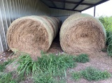 Round Bales Blue Stem