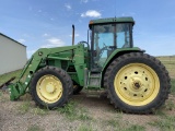 John Deere 7400 MFWD With Loader