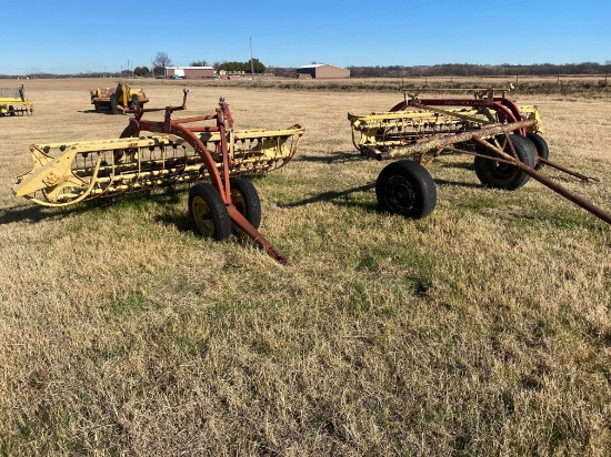 New Holland Hay Rakes and Hitch - 258 Series, newer set