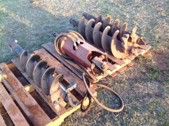Hydraulic post hole digger HD