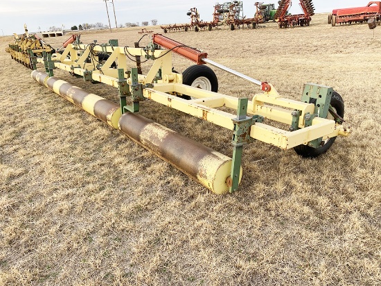 Roll A Cone Double Square Bar, Long Top Mast, 8 Row 40" Bed Packer/Shaper, Folding Single Gauge