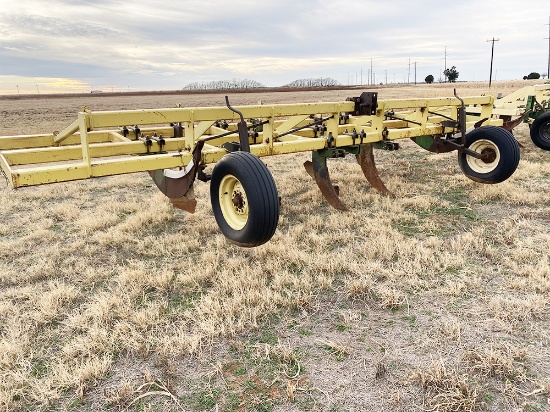 Roll A Cone Triple Square Bar, Long Top Mast, Single Gauge, 21 Ft Bar, Ripper Bedder