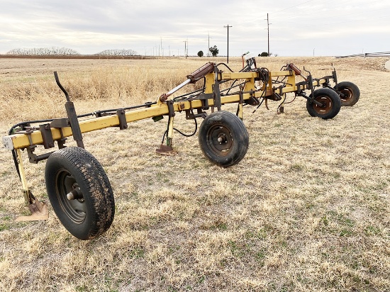Hamby 7x4 Single Bar, Long Top Mast, 8 Row 40" Cultivator