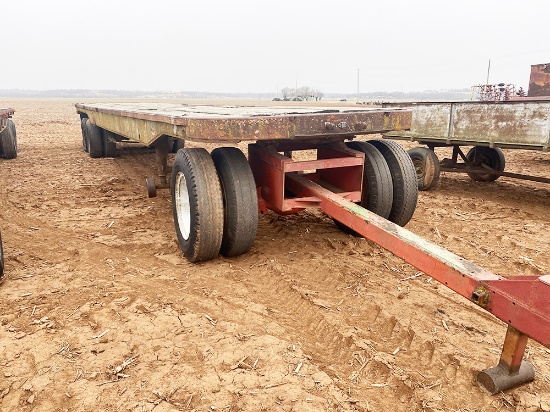 40ft Hay Float Trailer with Dolly - No Title