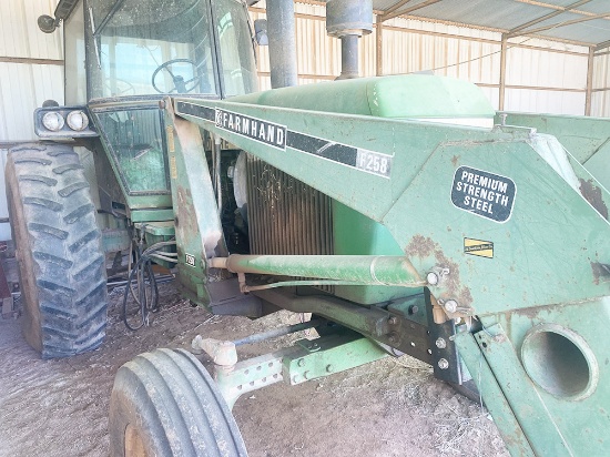 1982 -John Deere 4240 With F258 Farmhand Front End Loader - Quad Trans - 34 Rubber - 2 Remotes-3pt-F