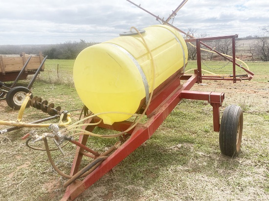 300 Gal. Sprayer Trailer with Booms