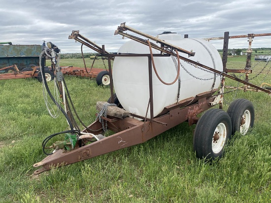 500-Gal Sprayer Trailer and Ace Hyd. Pump