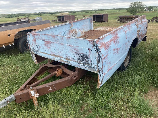 Blue Pickup Bed Trailer-N/T