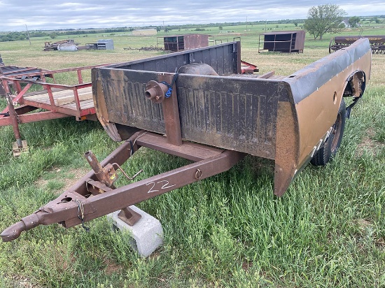 Blk/Gold Pickup Bed Trailer- N/T