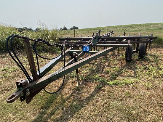 John Deere 14ft Field Cultivator with Harrows and Drill Hitch -1600 Series Frame