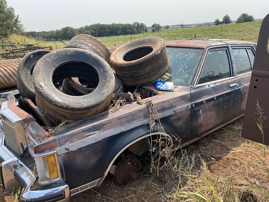 Car and Tires for Salvage- No Title