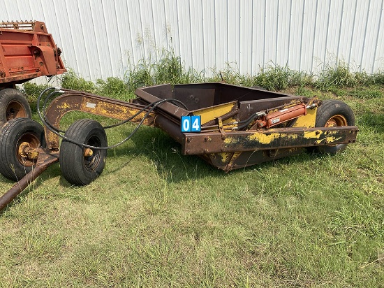 Eversman 2 SD Soil Mover Hydraulic Dirt Scraper - Pull Type