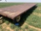Flat Bed Cotton Trailer, 24ft