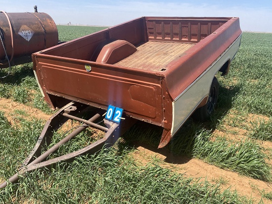 Pickup Bed Trailer, NO TITLE