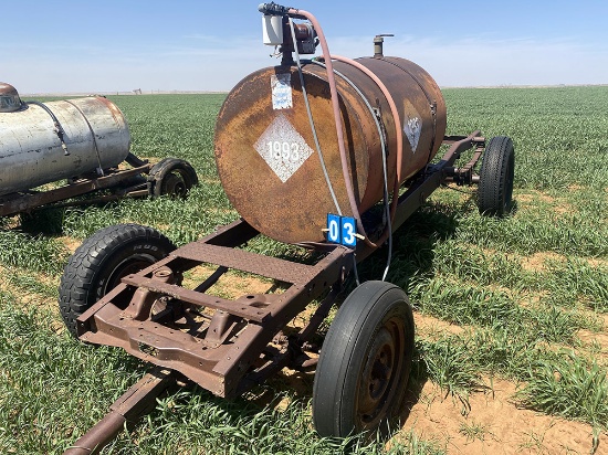 250 Fuel Tank and Pump on Chassis