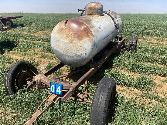 250 Gal. LP Tank and Chassis