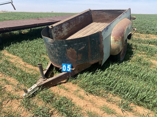 Pickup Bed Trailer, NO TITLE
