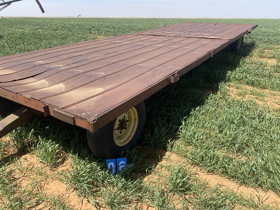 Flat Bed Cotton Trailer, 24ft