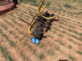 Post Hole Digger with 9 and 12 Augers
