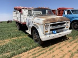 1967 Chevrolet 50 Series Grain Truck 16ftx 40 Grain Sides New Rear Tires
