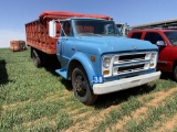 1972 Chevrolet 50 Series Grain Truck 16ftx 40 Grain Sides