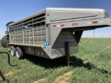 2009 GR 6-8x16ft Gooseneck Stock Trailer Barn Kept