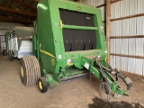 John Deere 569 Round Baler Mega Wide, ONLY 610 BALES, BARN KEPT