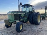 John Deere 4640 QR Trans (High Side Does NOT ENGAGE) Duals, Cab, Air, 3pt, Rubber 80% SN #14349