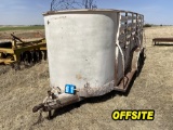 16ft Stock Trailer Older NO TITLE OFFSITE