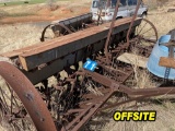 Set of Iron Wheel Drills and Hitch OFFSITE