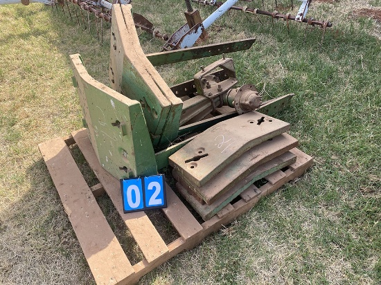 John Deere weights and Narrow Front End