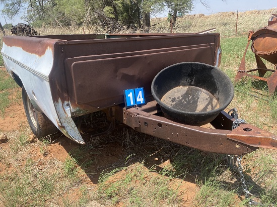 Pickup Bed Trailer- No Title
