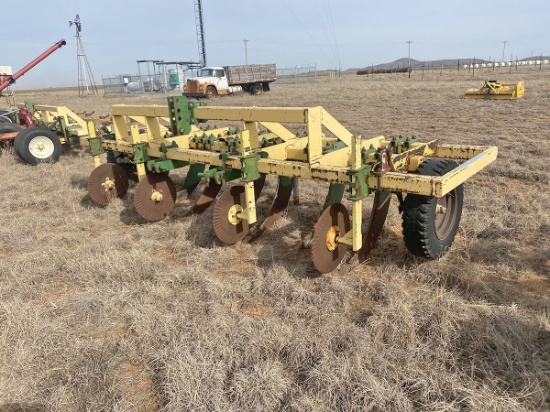 Rac 7 Shank Ripper Plow With 4 Cutter Blades 3pt 3 Bar