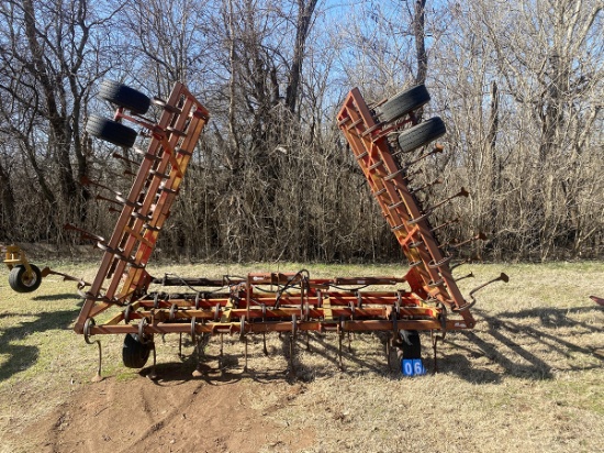 Underferth 28ft Field Cultivator with Rolling Baskets.3pt