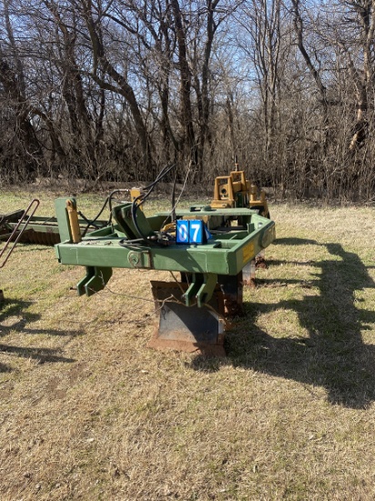 Harrell 4x18 Switch Plow. Mounted