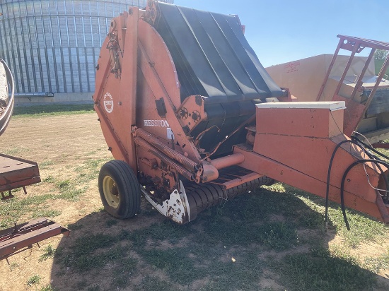 Hesston Round Baler