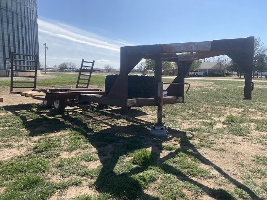 Shop made Swather Trailer