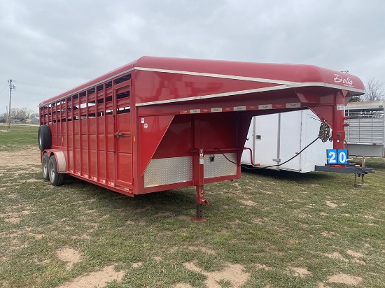 Delta 7x22 Stock Trailer Bill of Sale