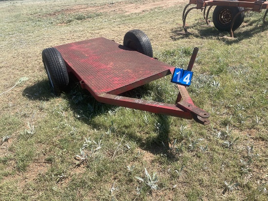 42â€x 8ft Trailer No Title