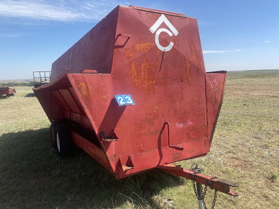 16ft Cattle Bulk Feeder