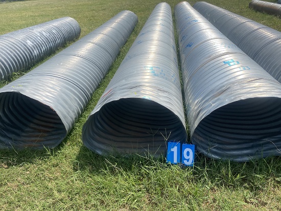 28inch oval x 30ft Tin Horn