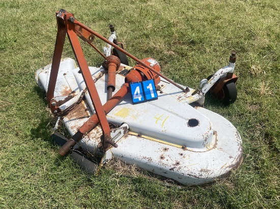 6ft Finish Mower 3pt Curtis Gear Box 540shaft