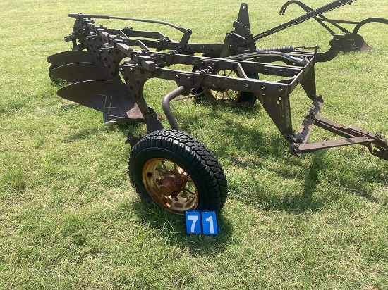 John Deere 4 Bottom Drag Plow- Broke