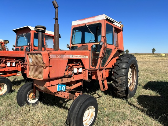 Allis 200 Tractor- 38 Rubber- 3pt, PTO 2 Hyd.- N/R