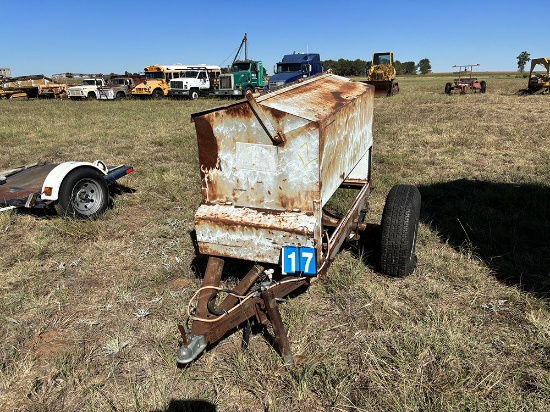Bar 6 Cake Feeder on Trailer