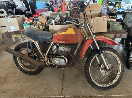 Bultaco Dirt Bike, VIN# HB14300369, Bill of Sale