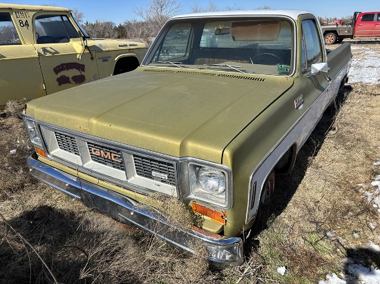 GMC 1500 Pickup 454 Engine, Long Bed, not running, Bill of Sale